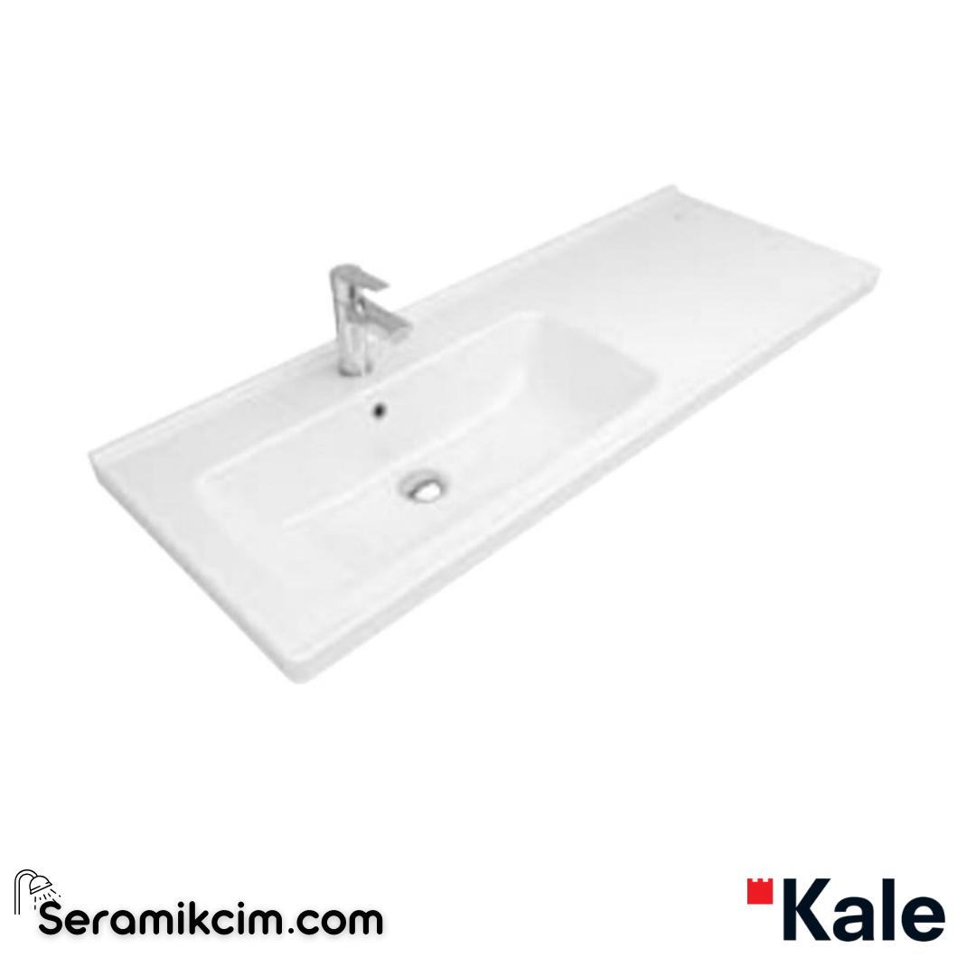 Kale Banyo İdea 2.0 120X45 Sağ Etajerli Lavabo - 310200200448