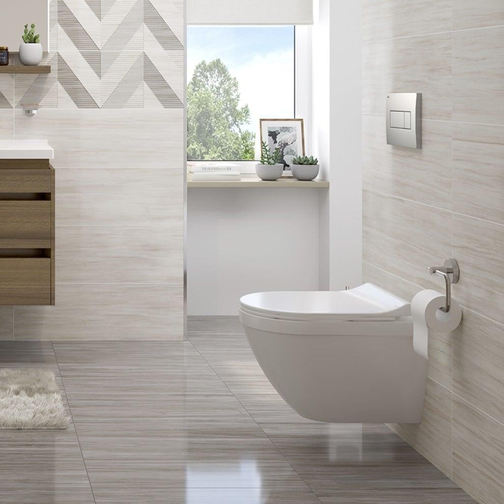 Kale Banyo İdea 2.0 Smart Asma Klozet Taharet Delikli - 310200100281