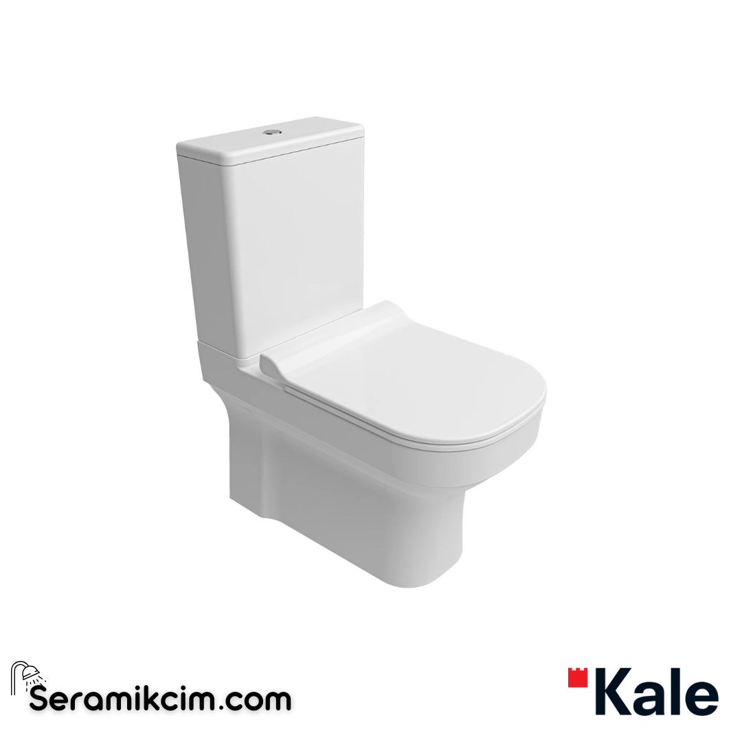 Kale Banyo Loft Smart Duvara Sıfır Klozet Taharet Delikli+Alttan Girişli Rezervuar - 610100100633