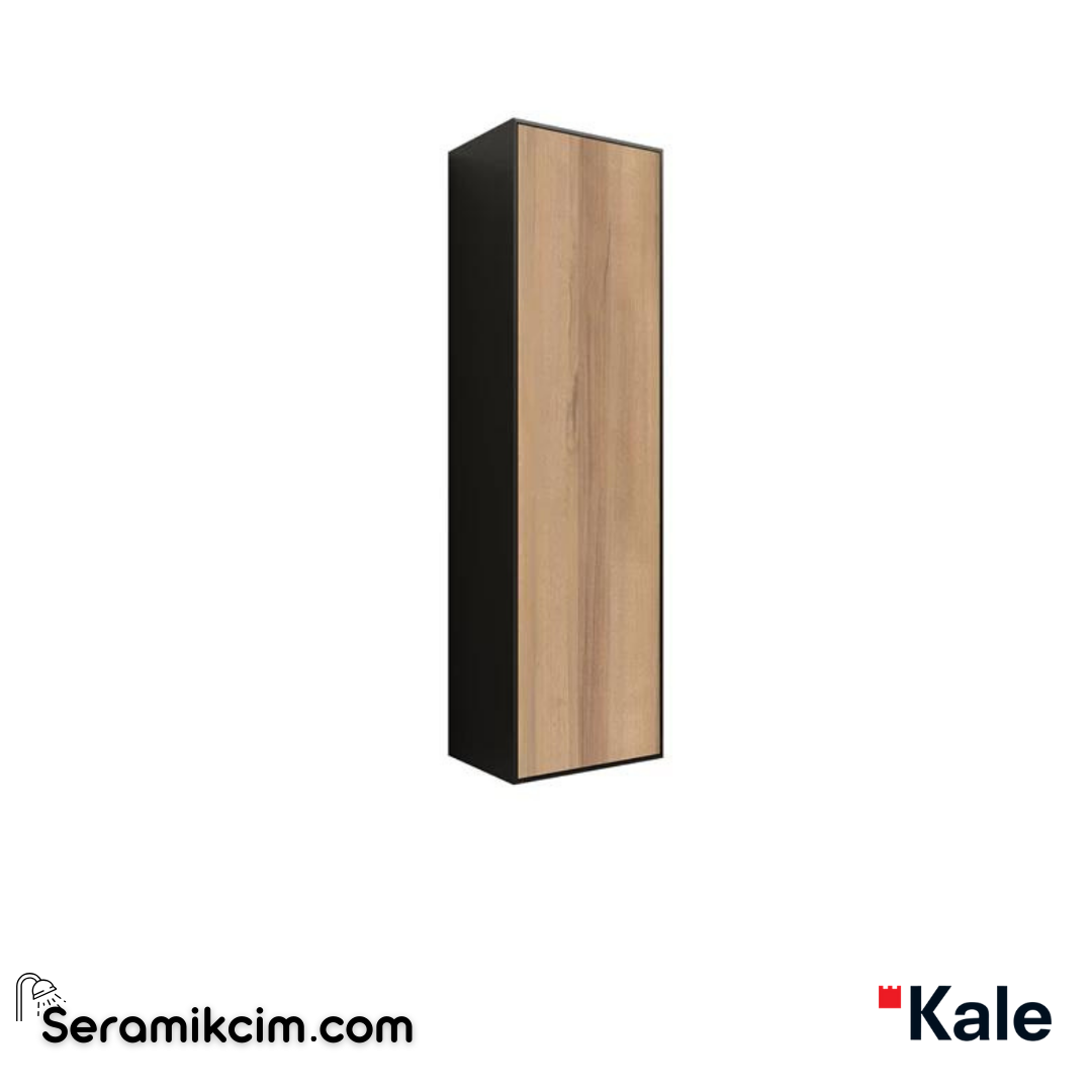 Kale Banyo Mood 40Cm Boy Dolabı Mat Siyah/Pasıfık A - 310300103351
