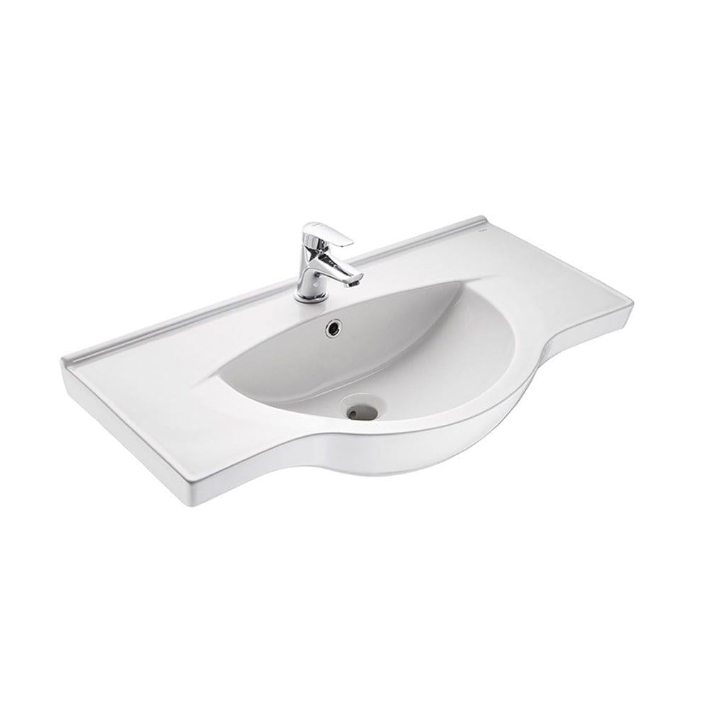 Kale Banyo Optimum 100X45 Etajerli Lavabo   - 310200200086