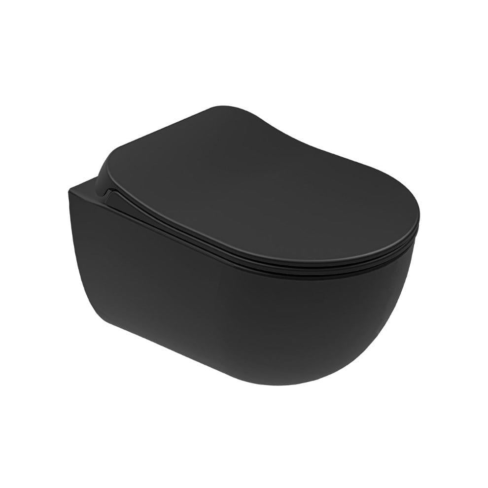 Kale Banyo Zero 2.0 Smart Asma Klozet Taharet Delikli+Ultra Slim Smart Kapak Mat Siyah - 310201100271