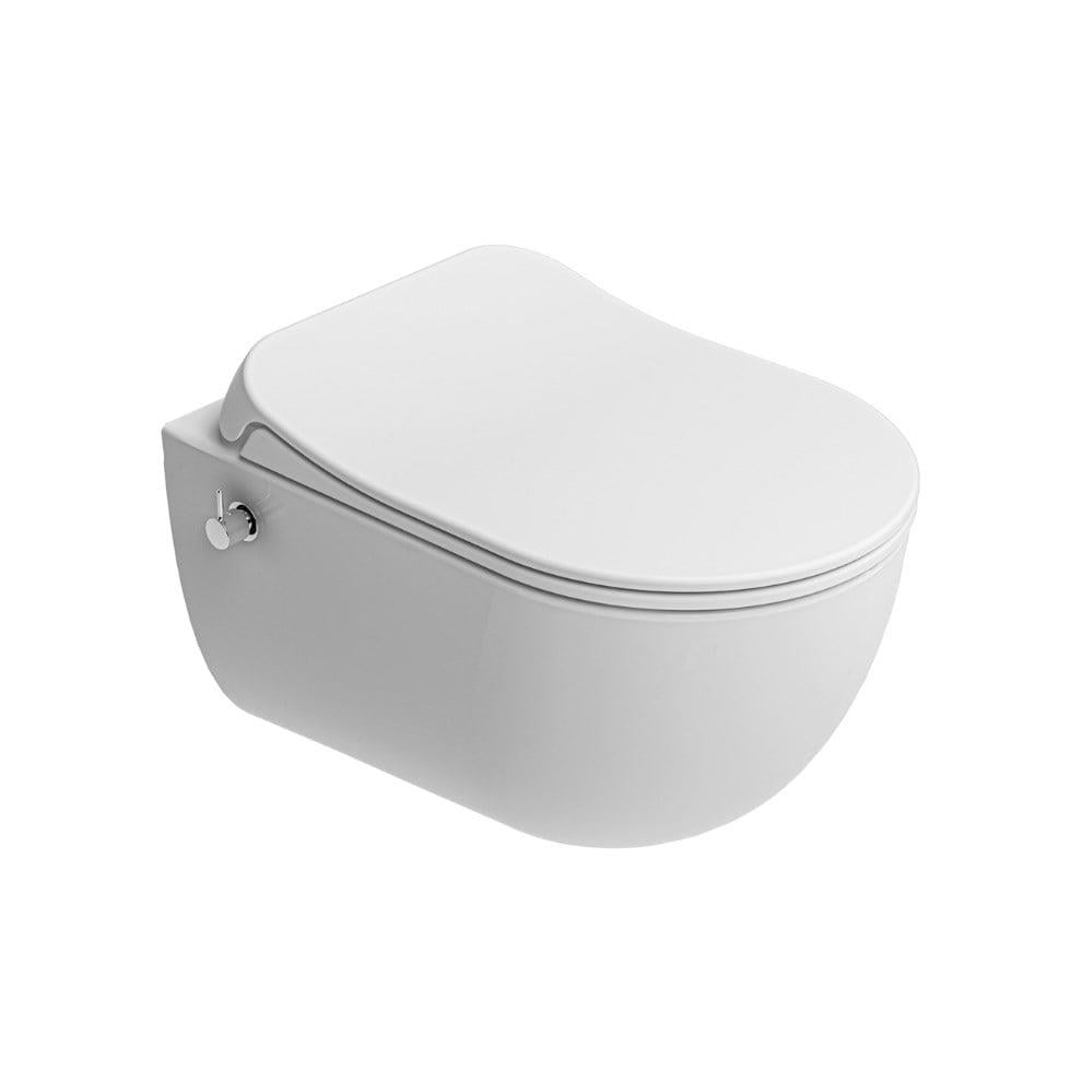 Kale Banyo Zero 2.0 Smart Asma Klozet Taharet Musluğu Entegre/Sıcak-Soğuk+Ultra Slim Smart Kapak - 310201100267