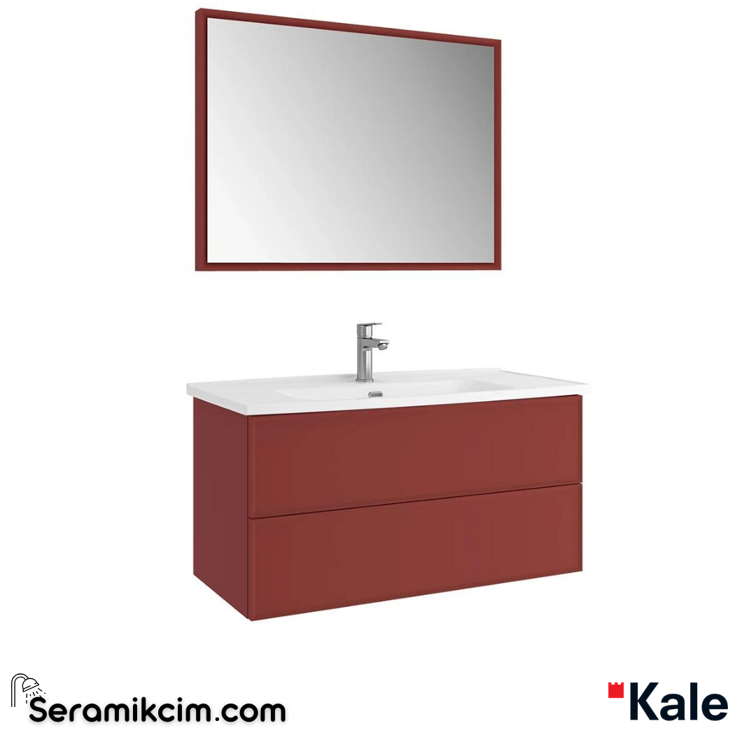 Kale Banyo Zeta 100 Cm Set Gul Kurusu - 610100201571
