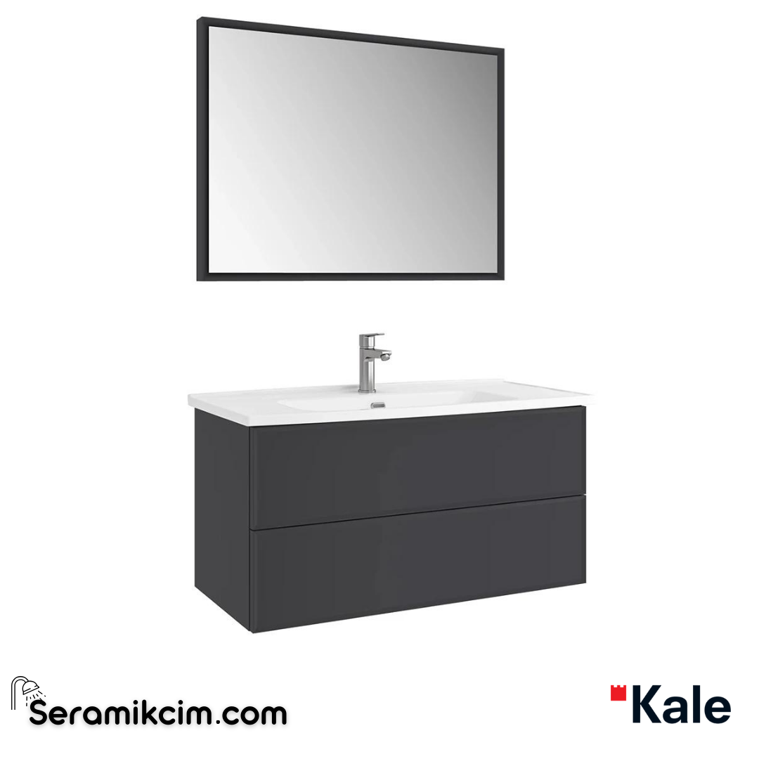 Kale Banyo Zeta 100 Cm Set Mat Ant - 610100201577