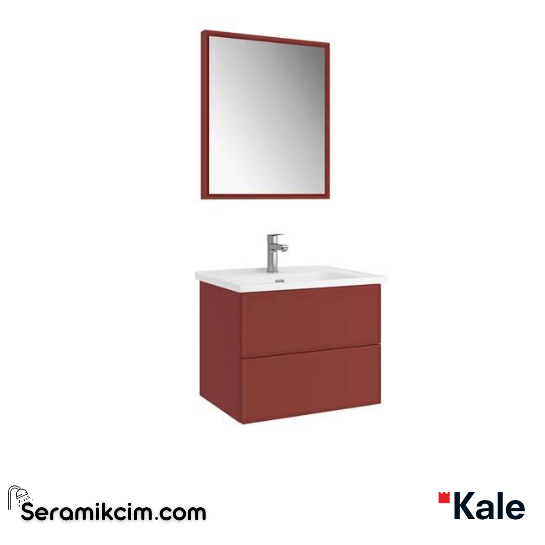 Kale Banyo Zeta 65 Cm Set Gul Kurusu - 610100201570