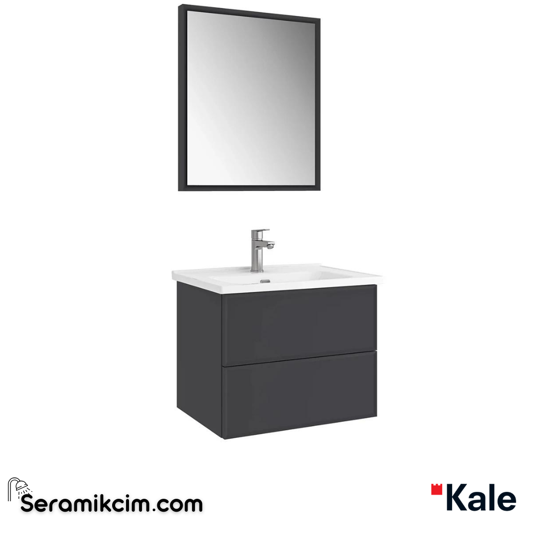 Kale Banyo Zeta 65 Cm Set Mat Ant - 610100201576