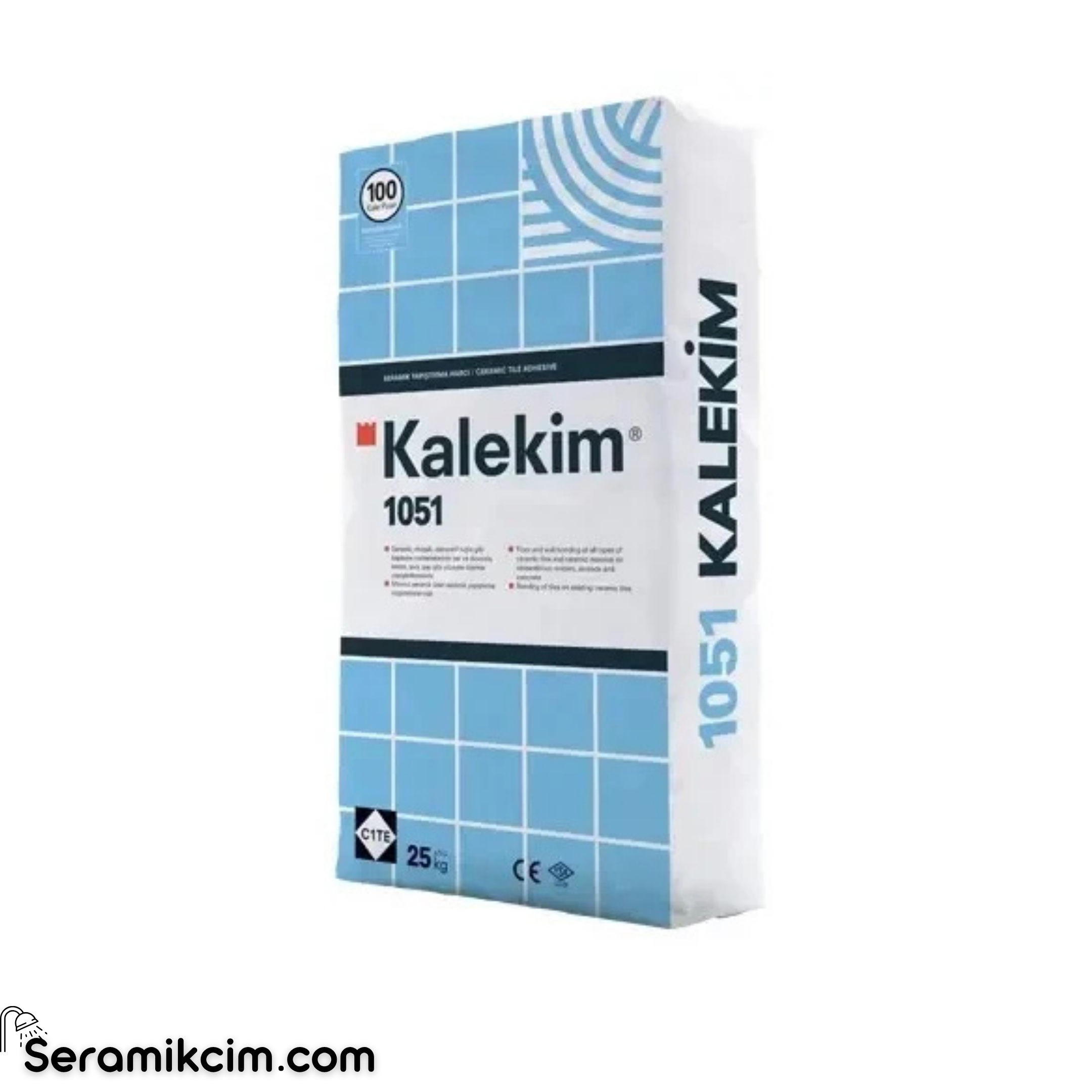 Kalekim 1051 Seramik Yapıştırma Harcı Gri 25 kg C1TE