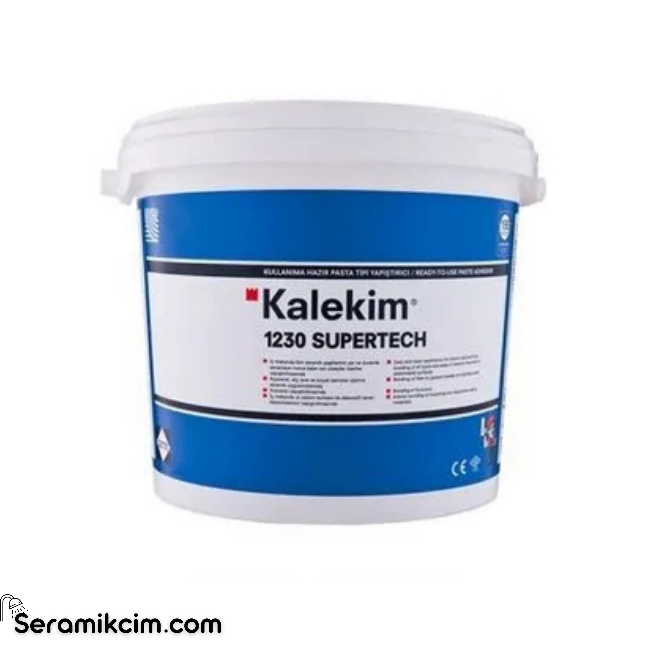 Kalekim 1230 Supertech Pasta Tipi Akrilik Seramik Yapıştırıcı 15 kg D2TE 