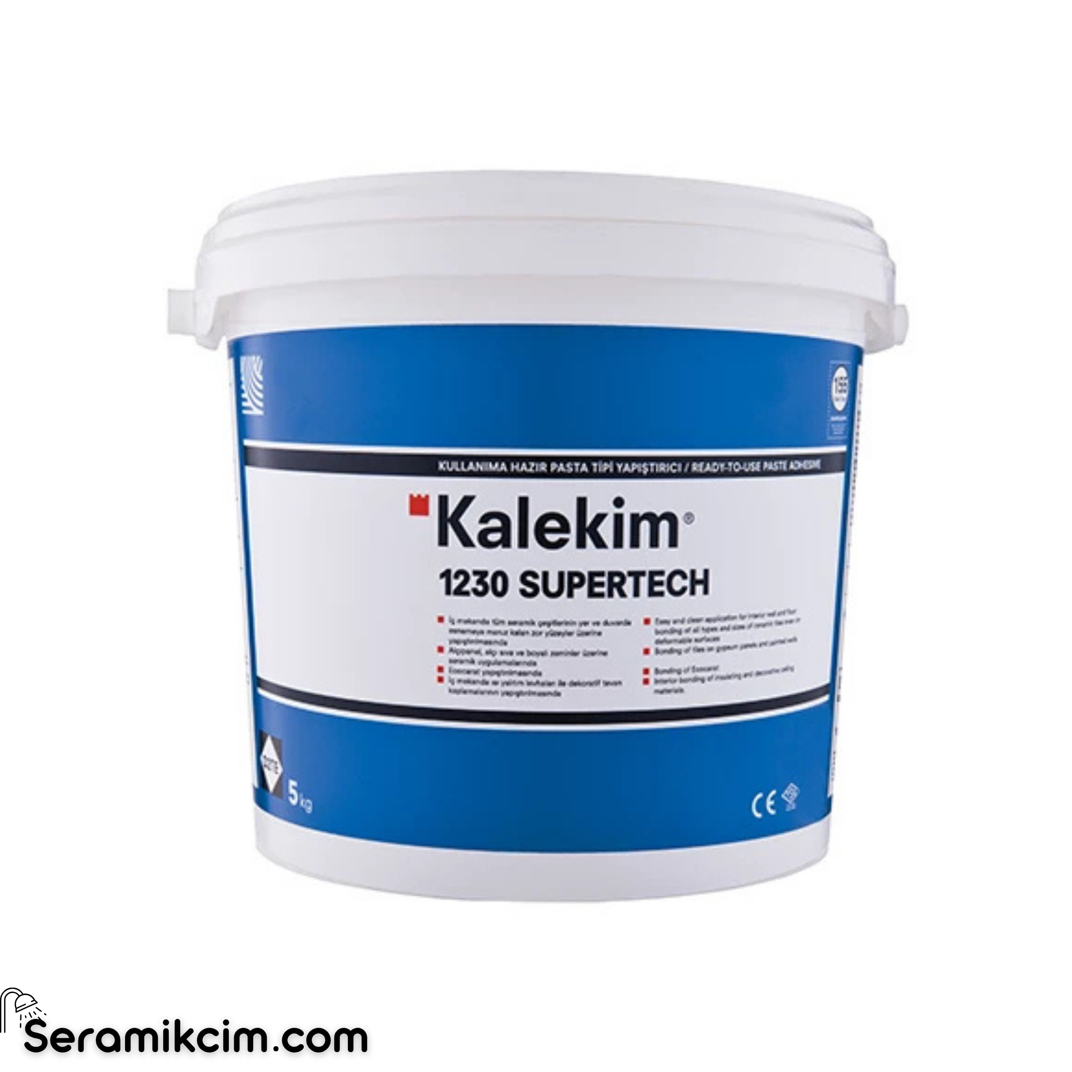 Kalekim 1230 Supertech Pasta Tipi Akrilik Seramik Yapıştırıcı 30 kg D2TE 