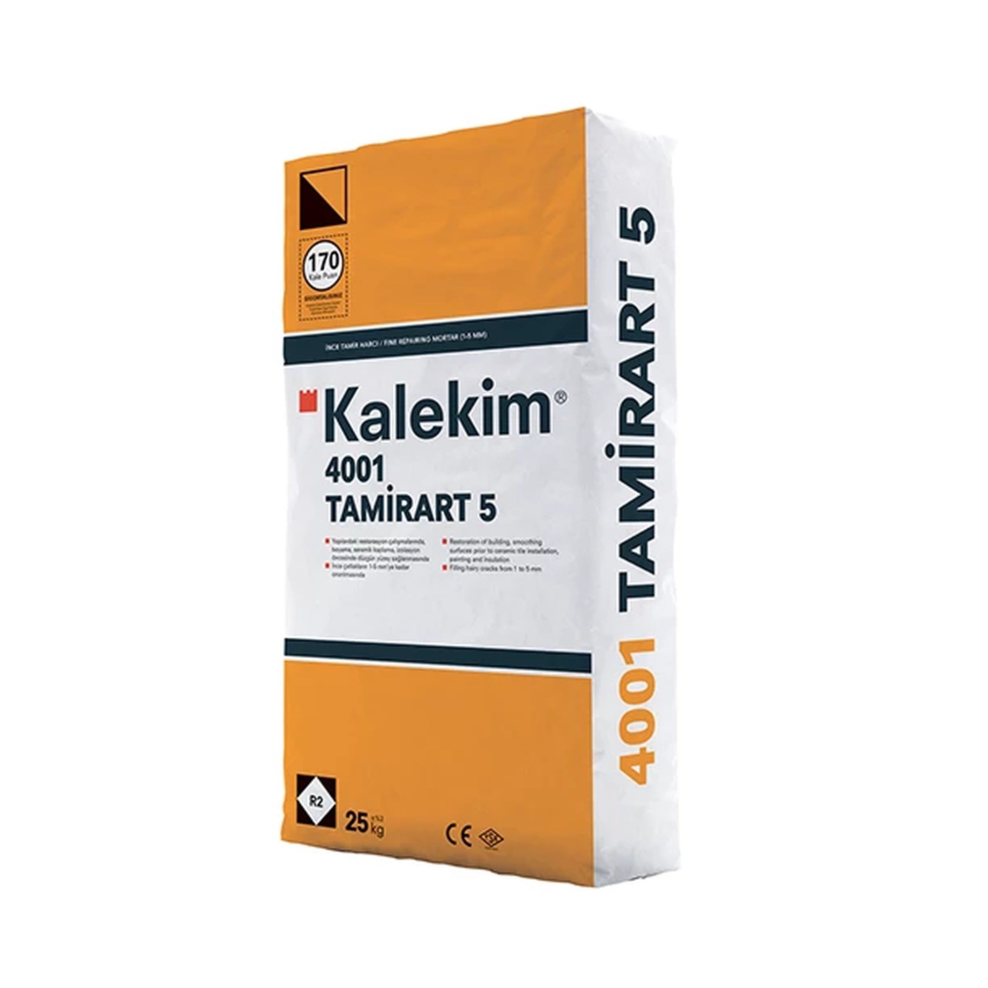 Kalekim 4001 Tamirart 5 İnce Yüzey Düzeltme ve Tamir Harcı 25 kg 640000280