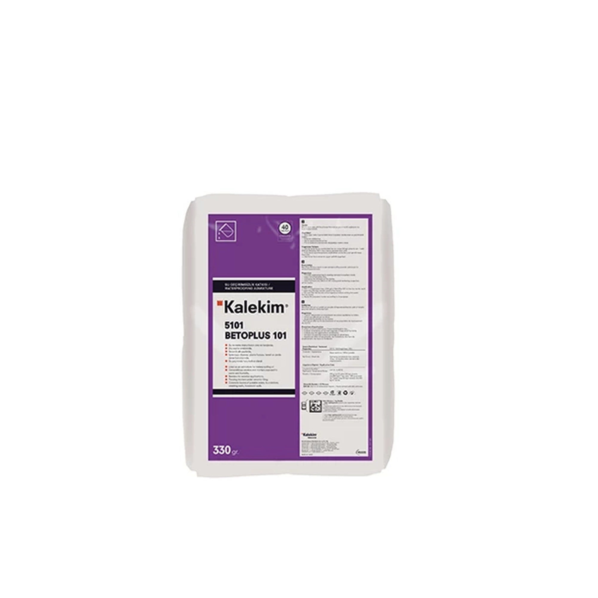 Kalekim 5101 Betoplus 101 Su Geçirimsizlik Katkısı 330 ml 630015160