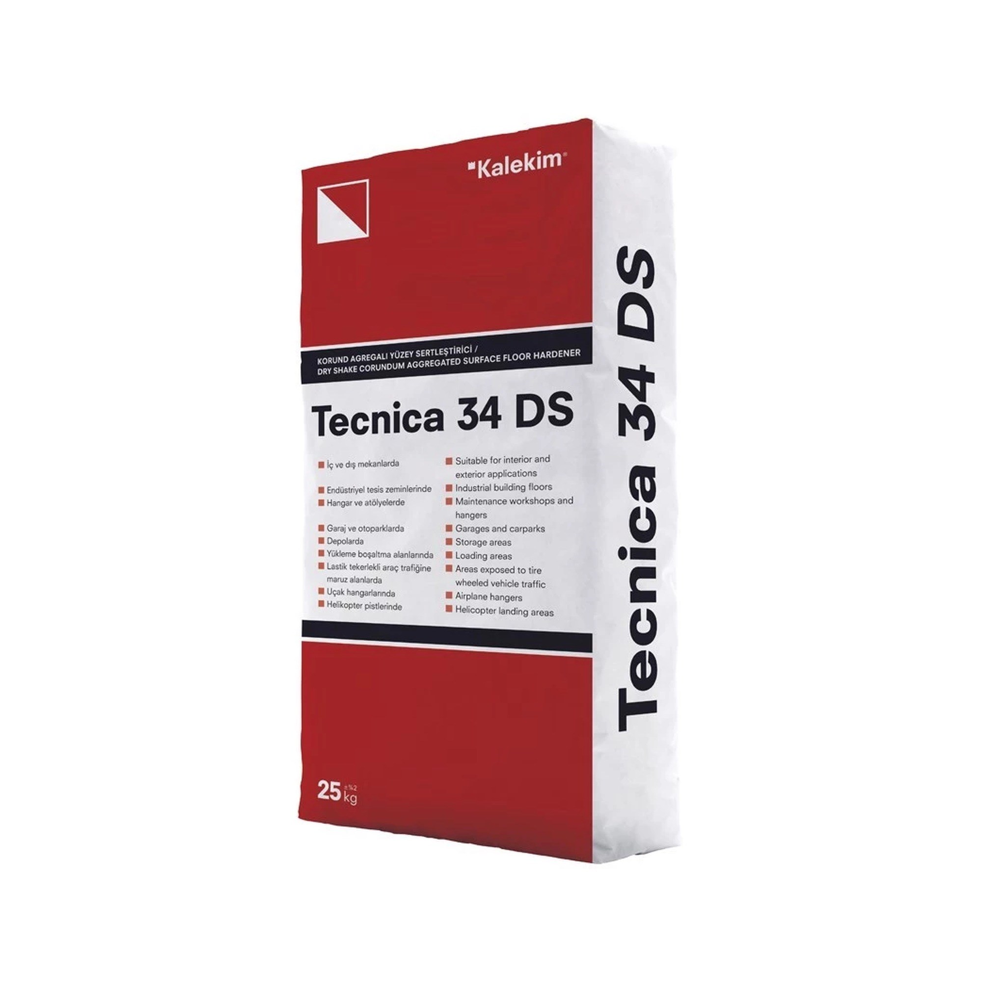 Kalekim Tecnica 34 DS Korund Agregalı Toz Yüzey Sertleştirici Yeşil 25 kg 660502997