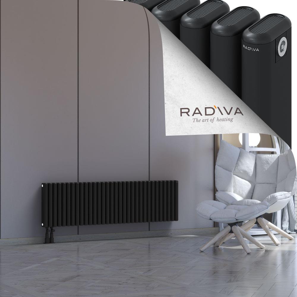 Kotto Alüminyum Radyatör 400x1436 Siyah