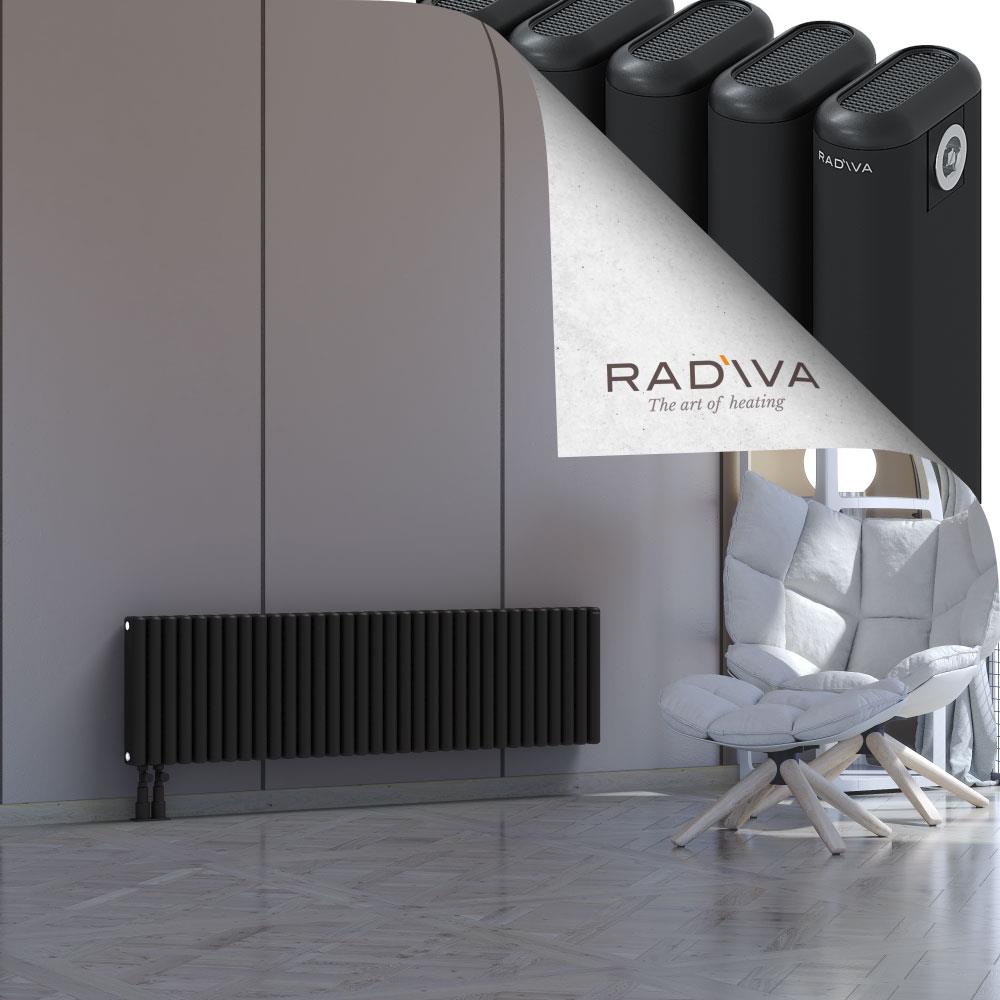 Kotto Alüminyum Radyatör 400x1481 Siyah