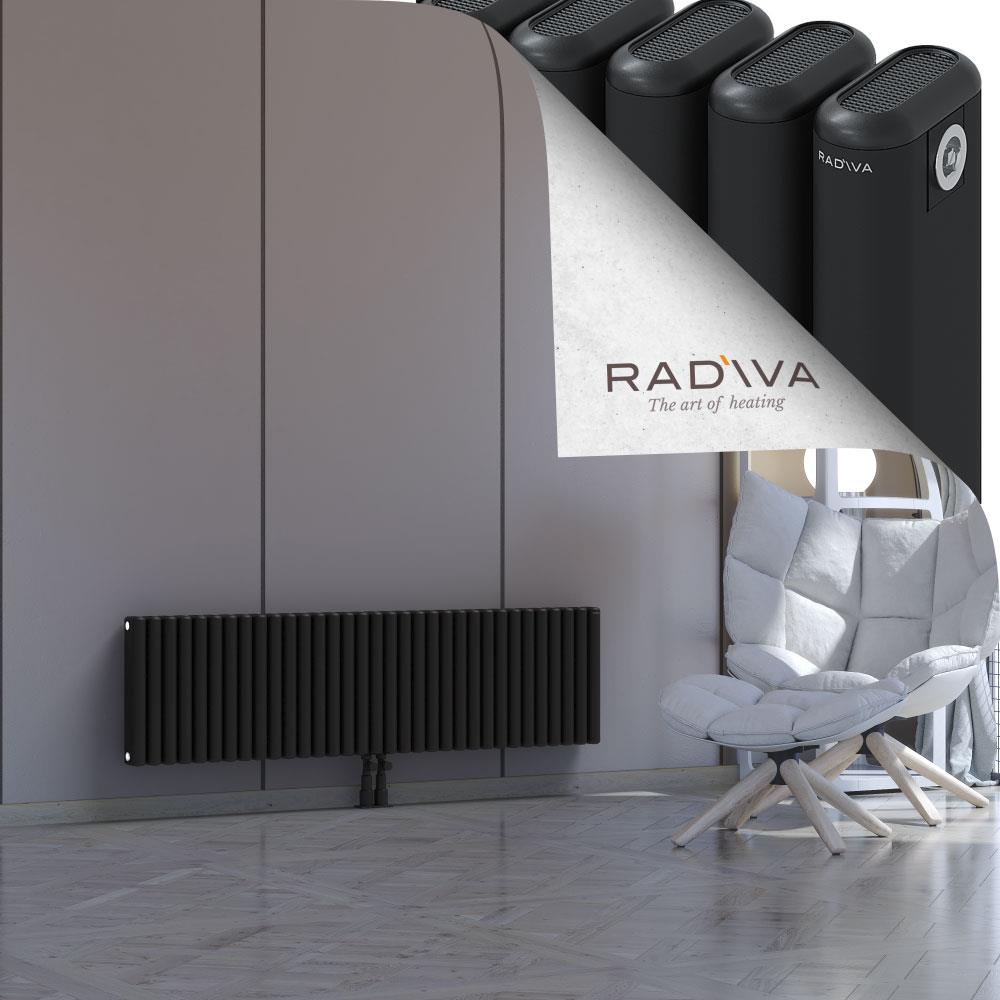 Kotto Alüminyum Radyatör 400x1481 Siyah