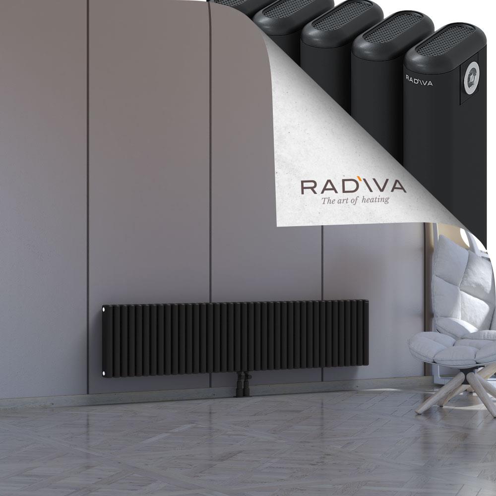 Kotto Alüminyum Radyatör 400x1751 Siyah