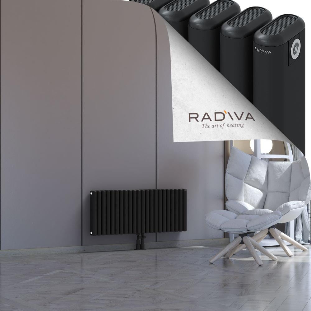 Kotto Alüminyum Radyatör 400x986 Siyah