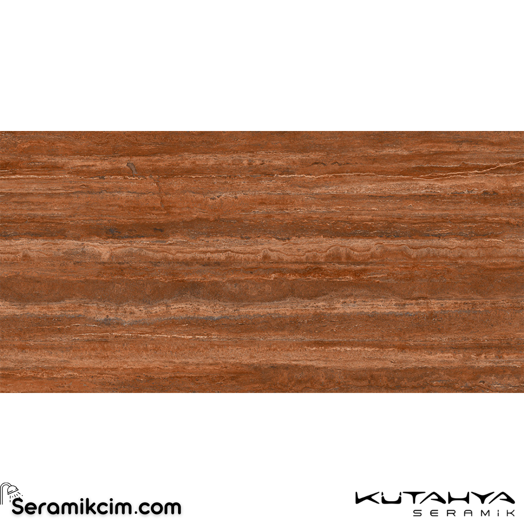 Kütahya Seramik 120x280 Traverten Ruby 6 mm Rektifiye