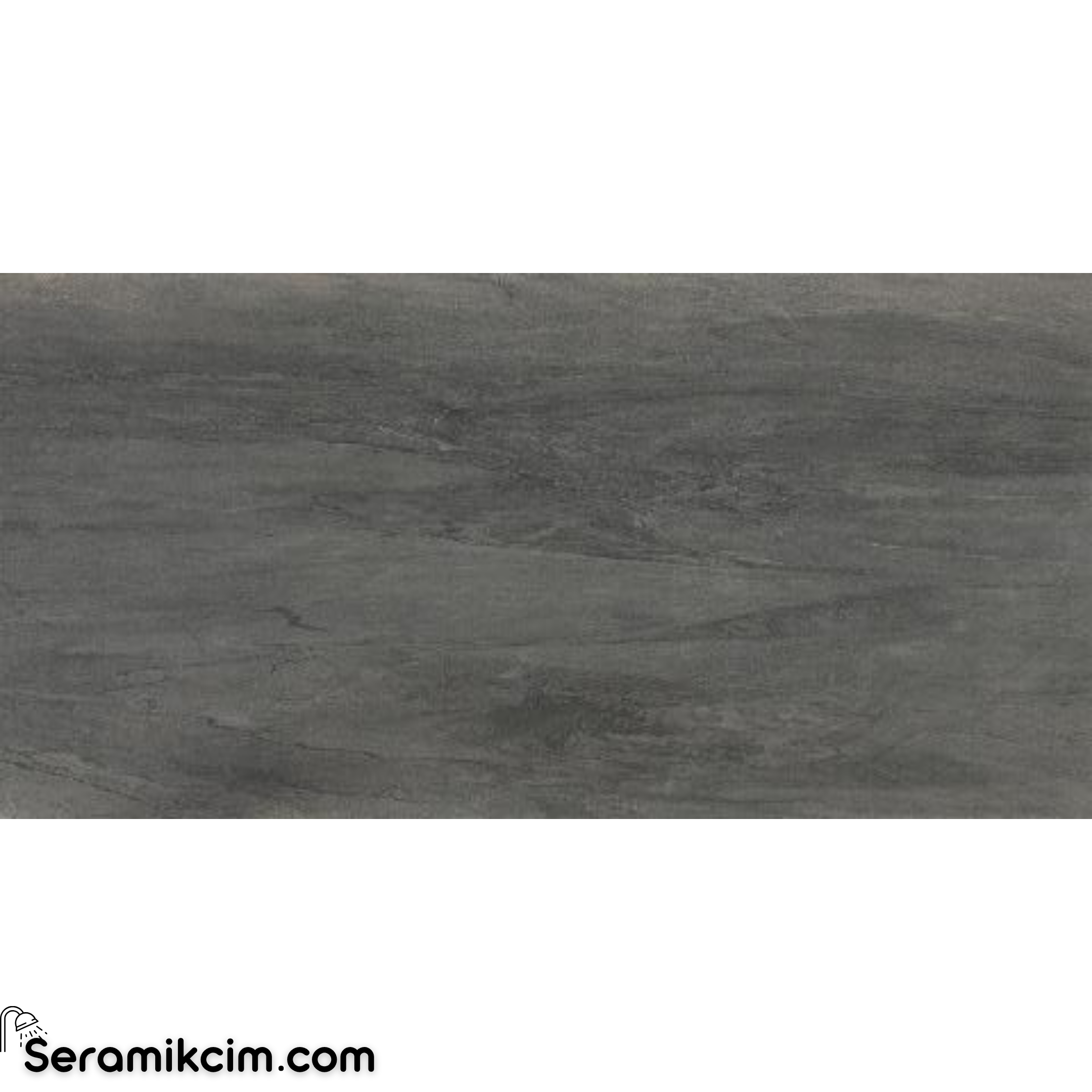Kütahya Seramik 60X120 Atlantis Antrasit Rektifiye Hg Lappato