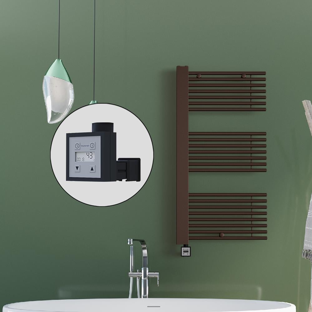 MALE Elektirikli Havlupan 600x1190  Bakır Eskitme (KTX3 Termostat) 600W Spiral Kablolu