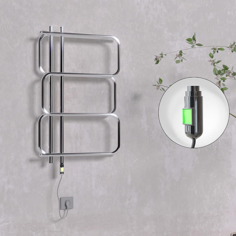 MATSU Elektrikli Havlupan 540x884  Krom (On/Off Düğmeli) 200W
