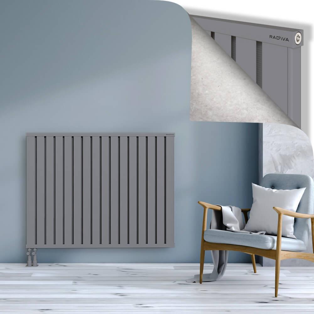 OBI Dekoratif Alüminyum Radyatör 1000x1284 Gri