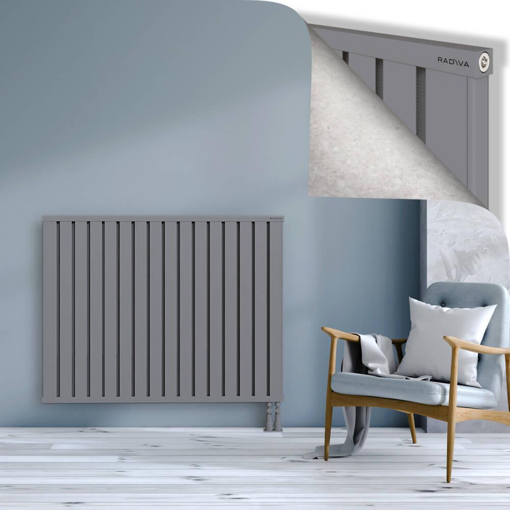 OBI Dekoratif Alüminyum Radyatör 1000x1284 Gri
