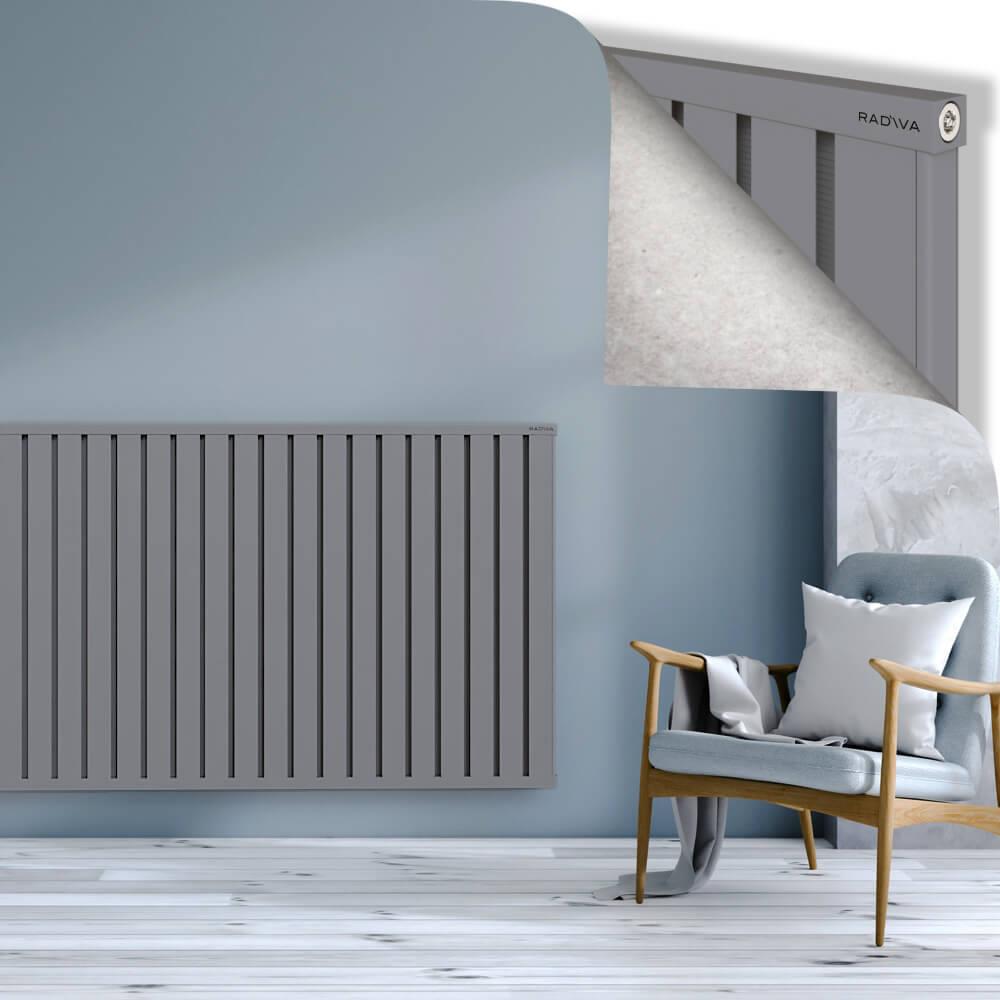 OBI Dekoratif Alüminyum Radyatör 1000x2724 Gri