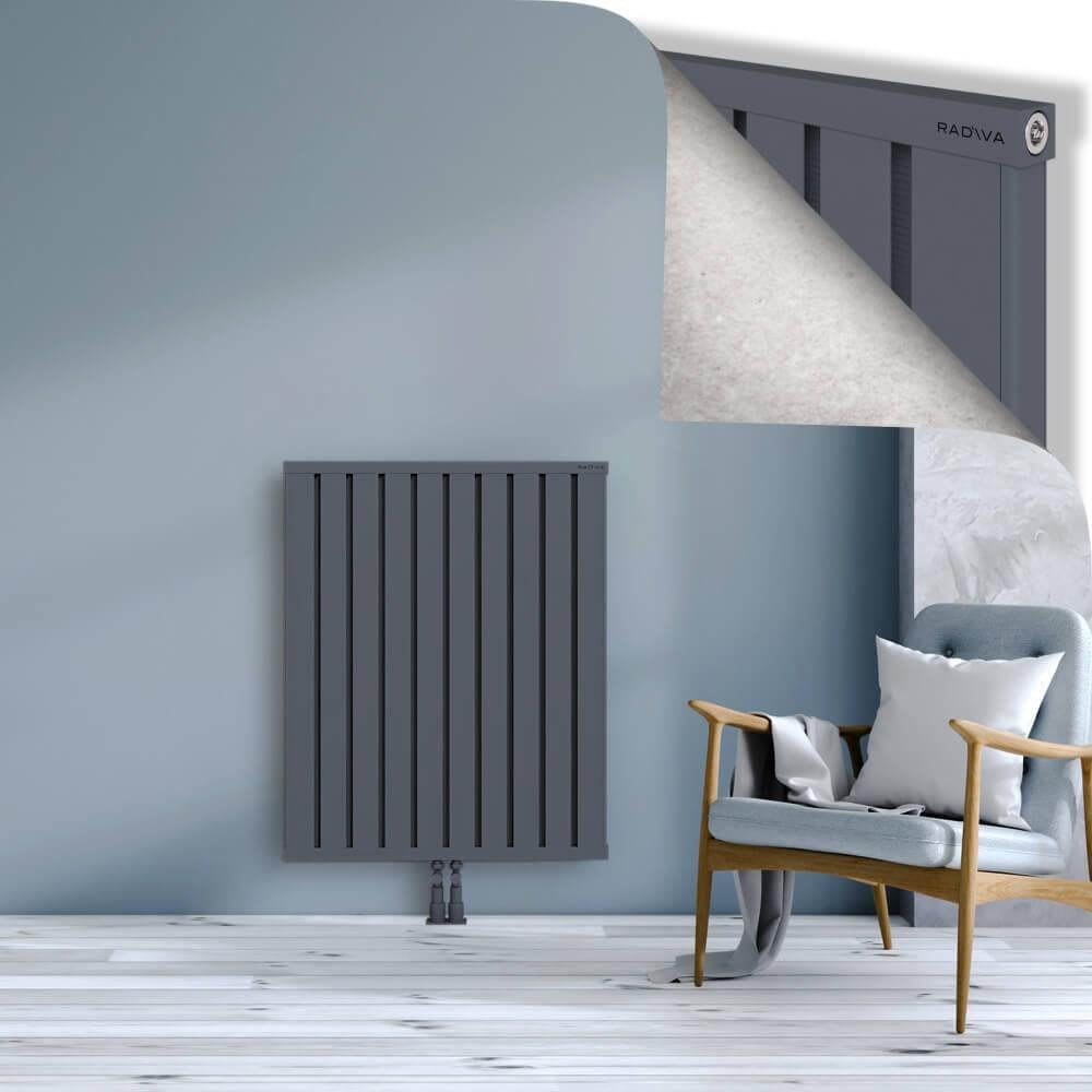 OBI Dekoratif Alüminyum Radyatör 1000x804 Antrasit