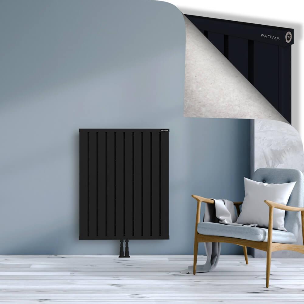 OBI Dekoratif Alüminyum Radyatör 1000x804 Siyah