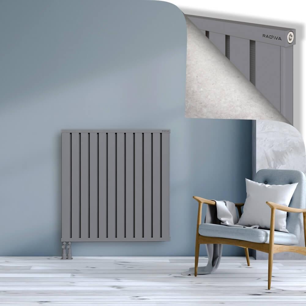 OBI Dekoratif Alüminyum Radyatör 1000x964 Gri