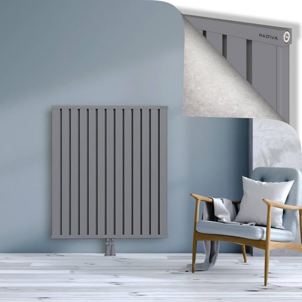 OBI Dekoratif Alüminyum Radyatör 1200x1044 Gri