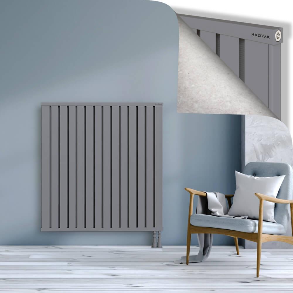 OBI Dekoratif Alüminyum Radyatör 1200x1124 Gri