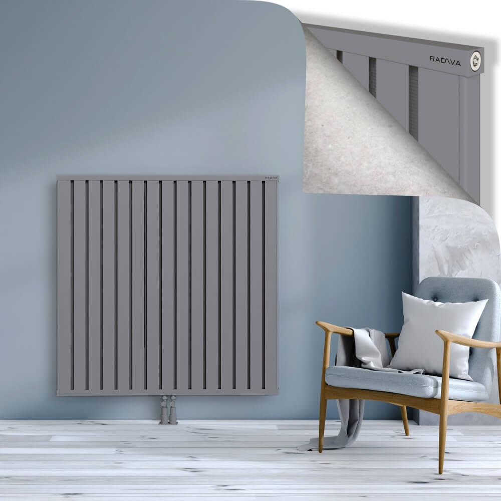 OBI Dekoratif Alüminyum Radyatör 1200x1204 Gri