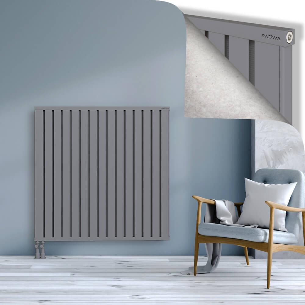 OBI Dekoratif Alüminyum Radyatör 1200x1204 Gri