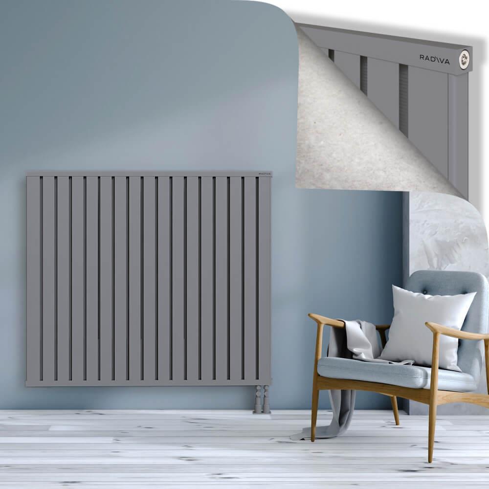 OBI Dekoratif Alüminyum Radyatör 1200x1364 Gri