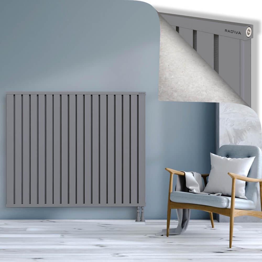 OBI Dekoratif Alüminyum Radyatör 1200x1444 Gri