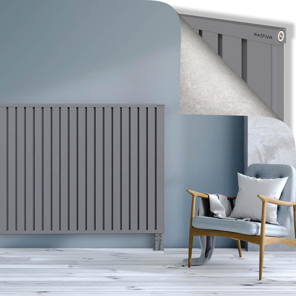 OBI Dekoratif Alüminyum Radyatör 1200x2084 Gri