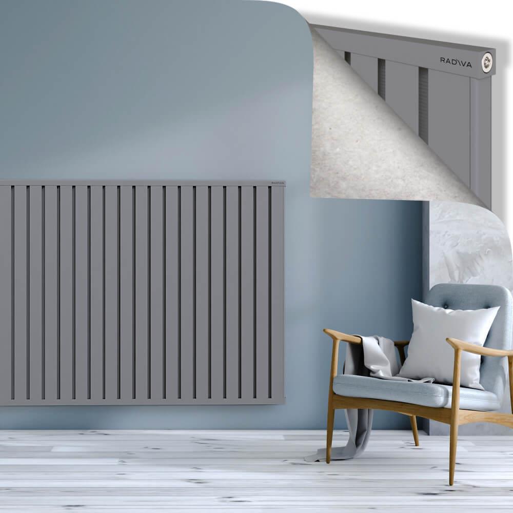 OBI Dekoratif Alüminyum Radyatör 1200x2244 Gri