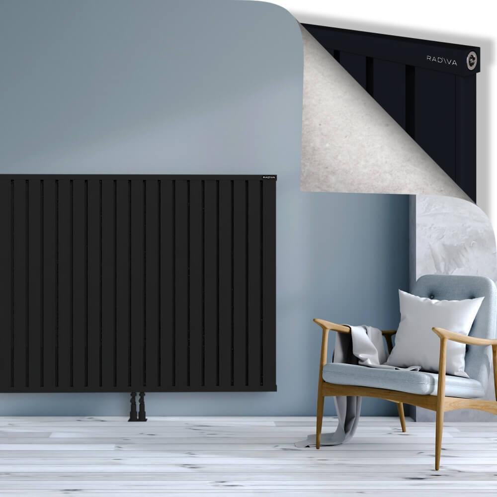 OBI Dekoratif Alüminyum Radyatör 1200x2484 Siyah