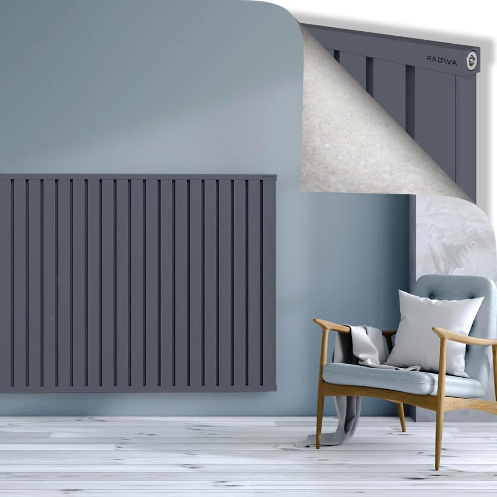 OBI Dekoratif Alüminyum Radyatör 1200x2644 Antrasit