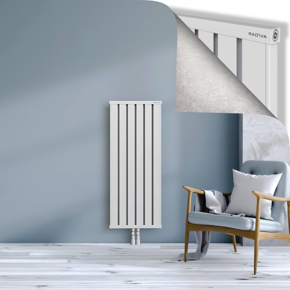 OBI Dekoratif Alüminyum Radyatör 1200x484 Beyaz
