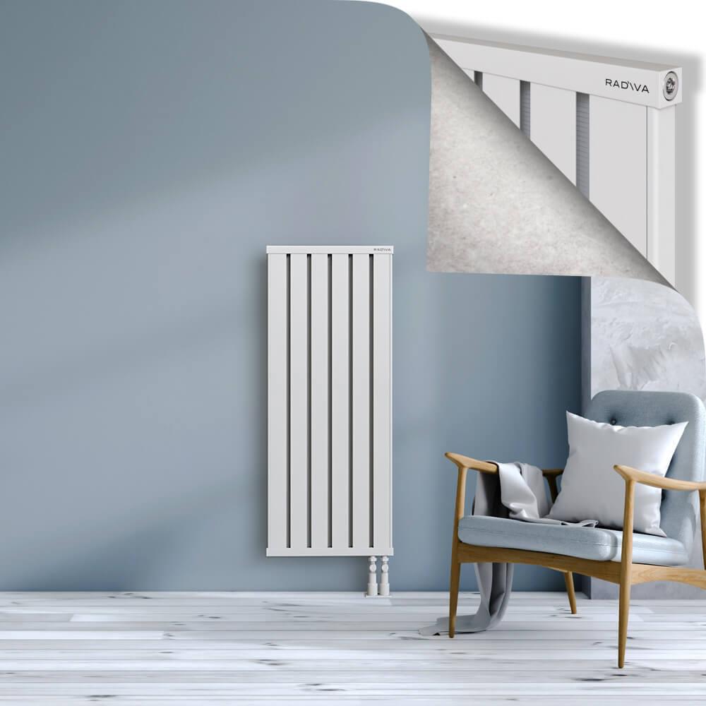 OBI Dekoratif Alüminyum Radyatör 1200x484 Beyaz
