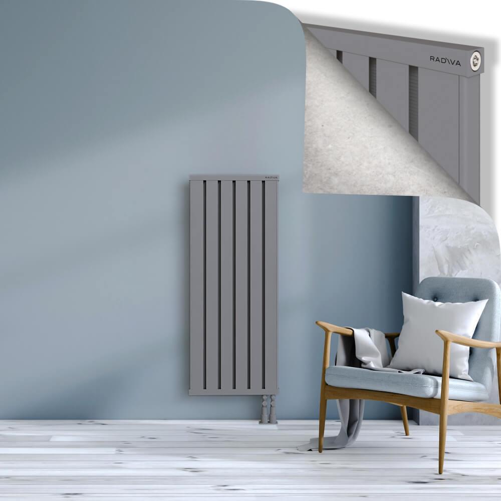OBI Dekoratif Alüminyum Radyatör 1200x484 Gri