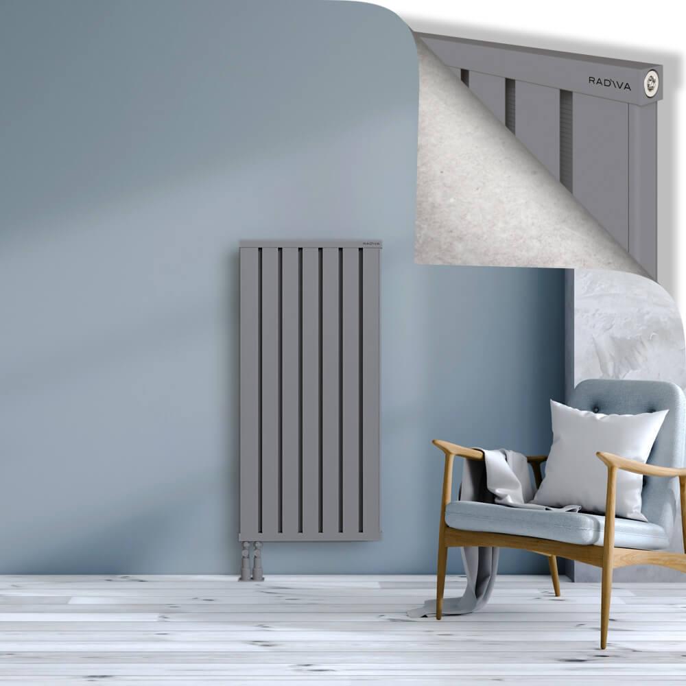OBI Dekoratif Alüminyum Radyatör 1200x564 Gri