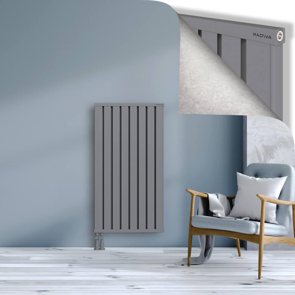 OBI Dekoratif Alüminyum Radyatör 1200x644 Gri