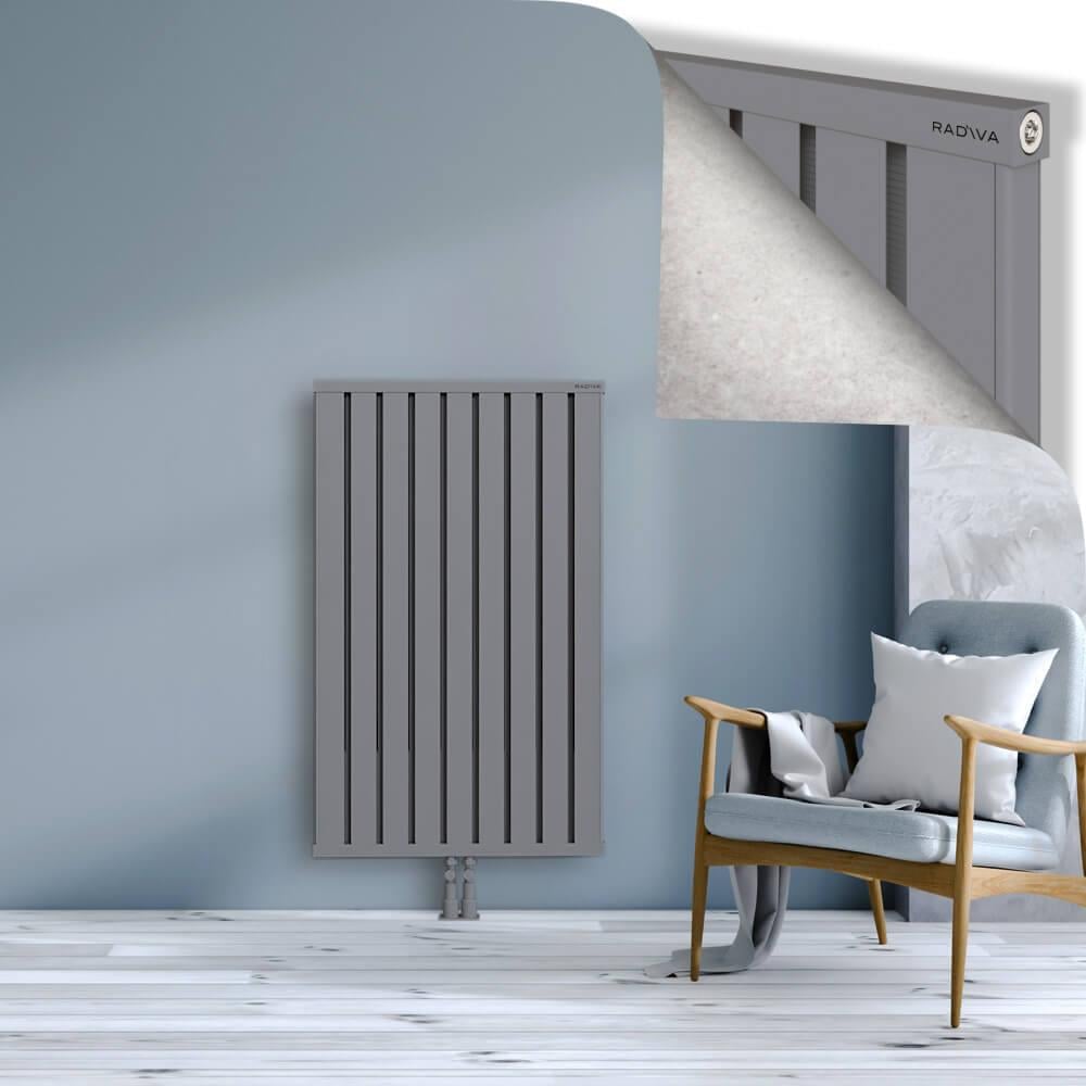 OBI Dekoratif Alüminyum Radyatör 1200x724 Gri
