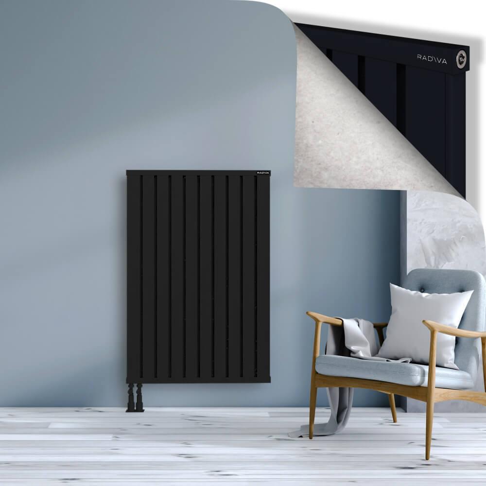 OBI Dekoratif Alüminyum Radyatör 1200x804 Siyah