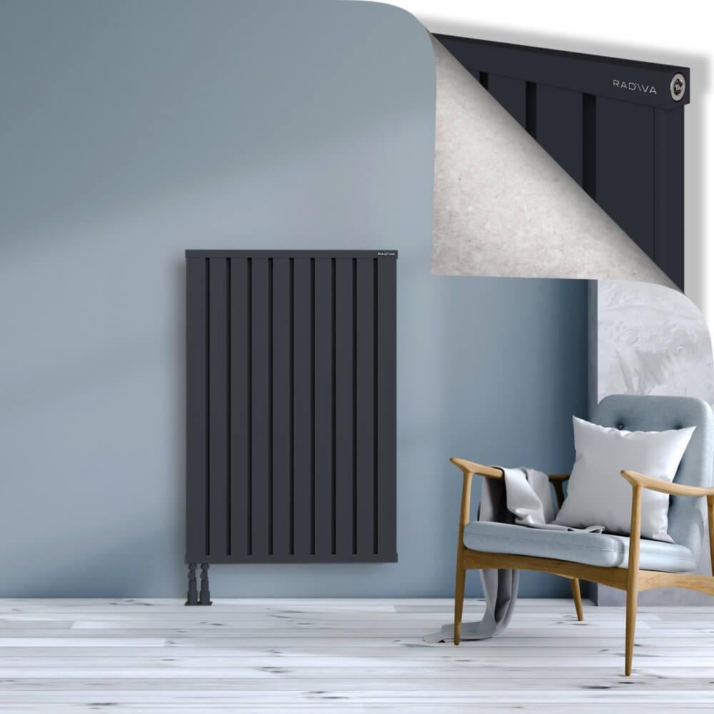 OBI Dekoratif Alüminyum Radyatör 1200x804 Koyu Antrasit